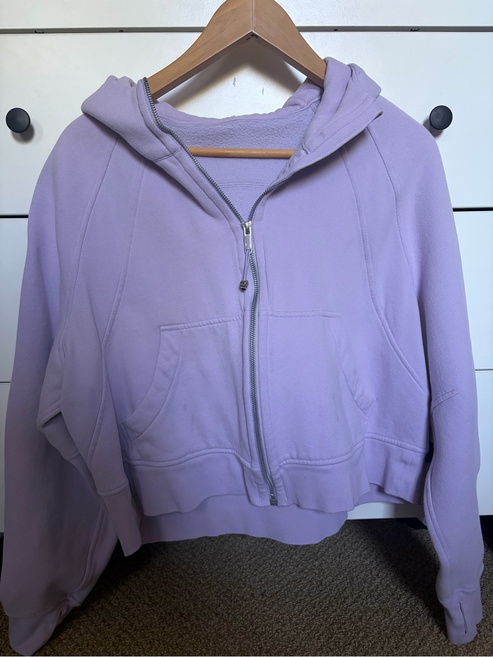 Lululemon Oversized Scuba full zip size M/L